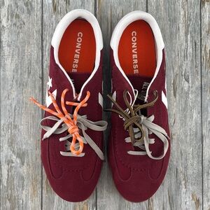 Women’s Converse Run Star Suede Swap Out Sneakers Shoes Size 12